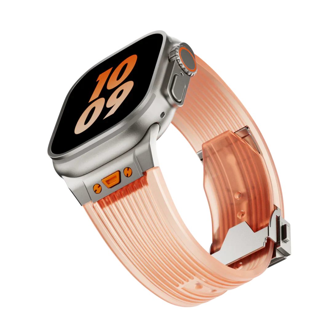 HB99 Transparent silikonarmband för Apple Watch