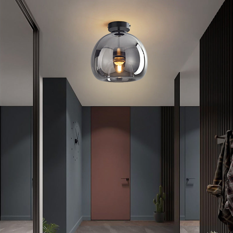 Rhea Glass Semi-Flush Mount Ceiling Light/Pendant Light - Neutralighting