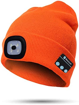 LumaBeanie Bluetooth Hue med Lys og Trådløse Hovedtelefoner