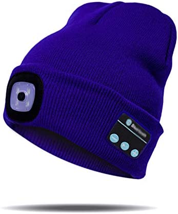 LumaBeanie Bluetooth Hue med Lys og Trådløse Hovedtelefoner