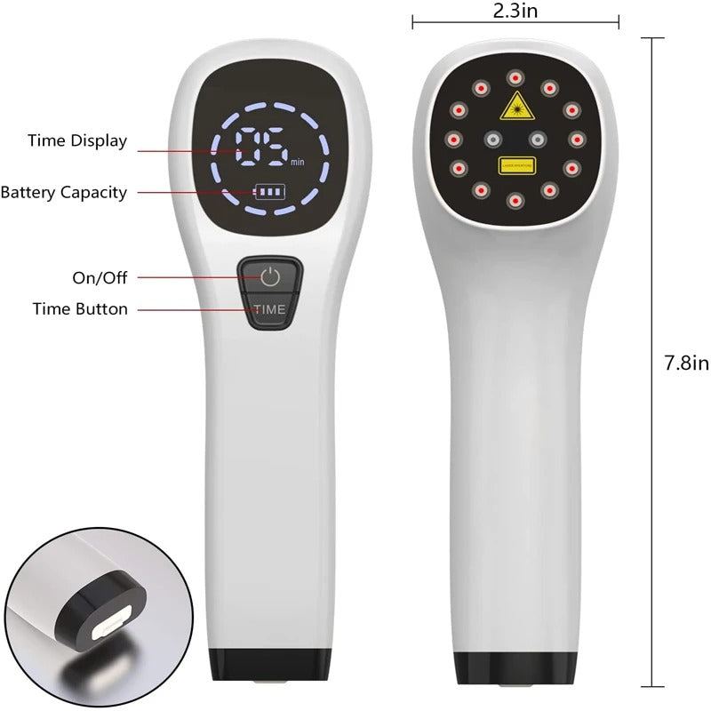 Dispositivo di terapia a luce rossa laser fredda migliorato LumaPulse