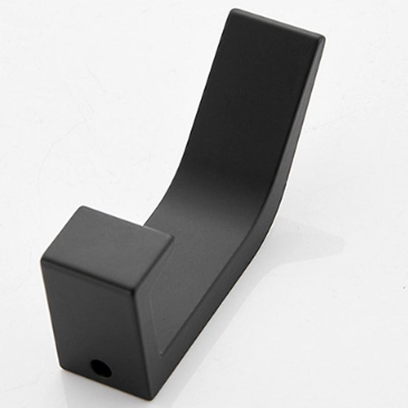 خطافات حائط من الألمنيوم باللونين الأسود والأبيض للزينة