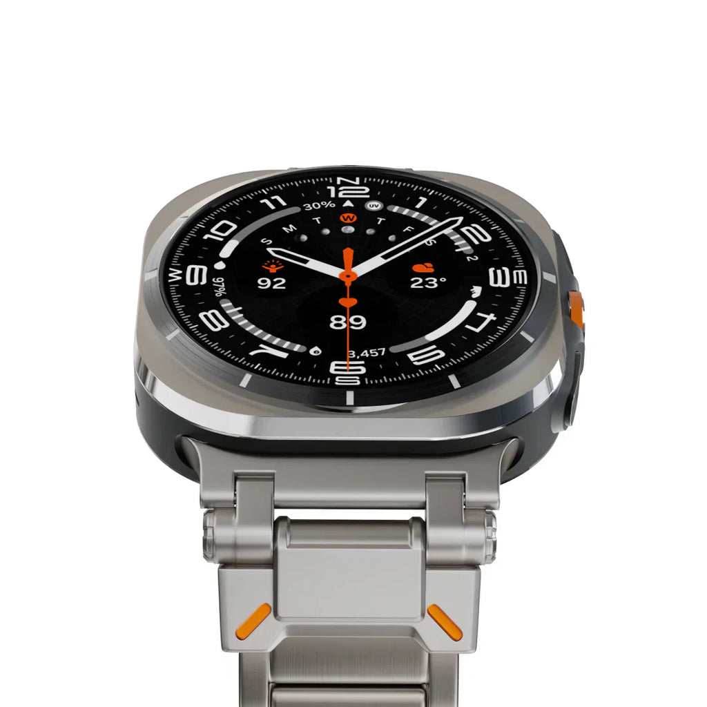 Explorer titanium band voor Samsung Galaxy Watch Ultra