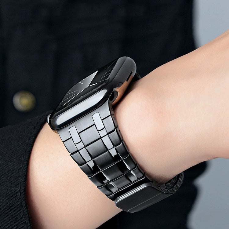 Banda magnética AP de acero inoxidable esmerilado para Apple Watch
