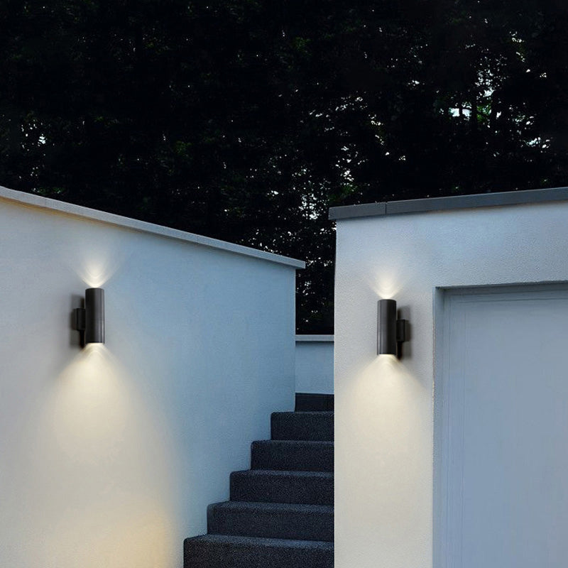 Ray minimalistisk LED-vegglampe i glass — IP65