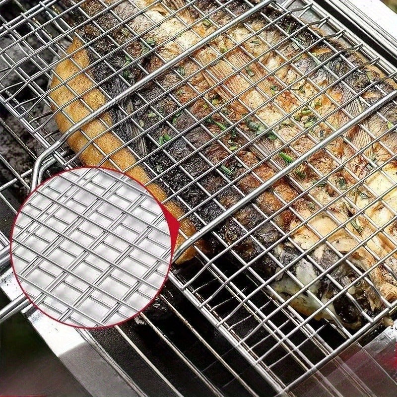 Großer Grillkorb für gleichmäßiges Grillen im Freien 马会