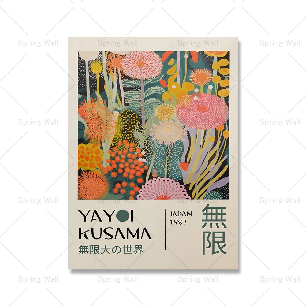 Pânză de artă de Yayoi Kusama