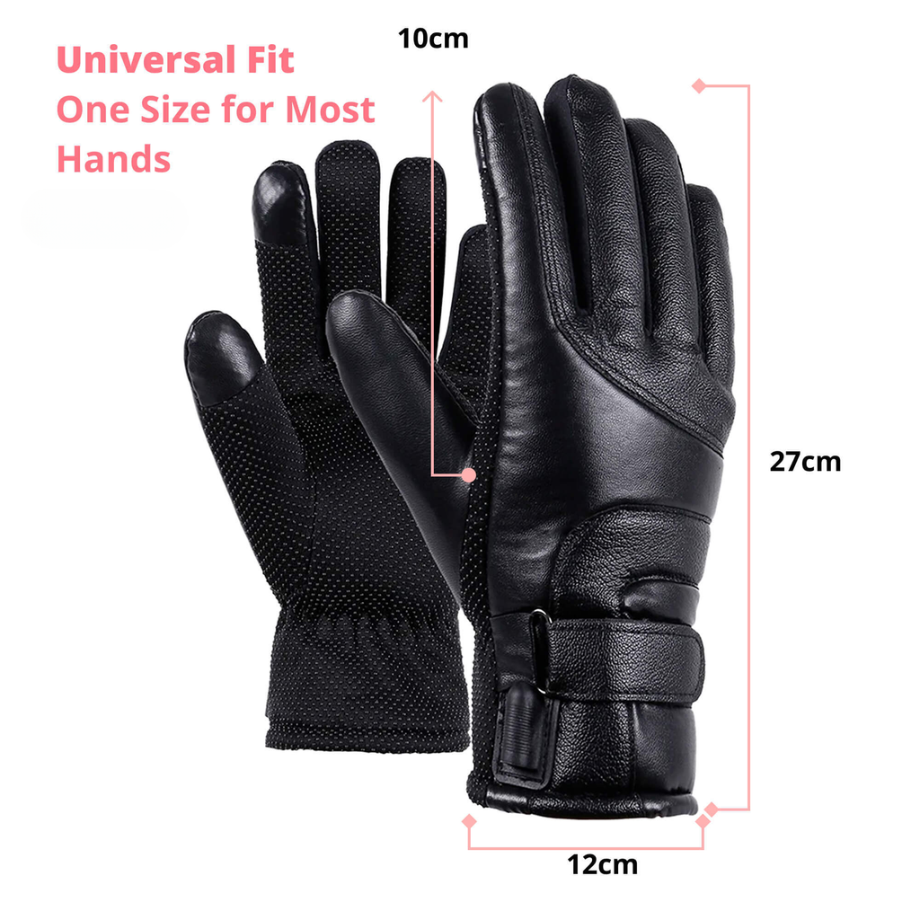 Θερμαινόμενα γάντια Cozy Glove για γυναίκες, αδιάβροχα, για τον χειμώνα στο Ηνωμένο Βασίλειο, με οθόνη αφής και επαναφόρτιση μέσω USB