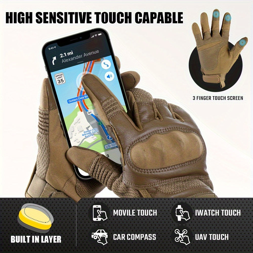 Gants tactiques d’extérieur compatibles avec les écrans tactiles