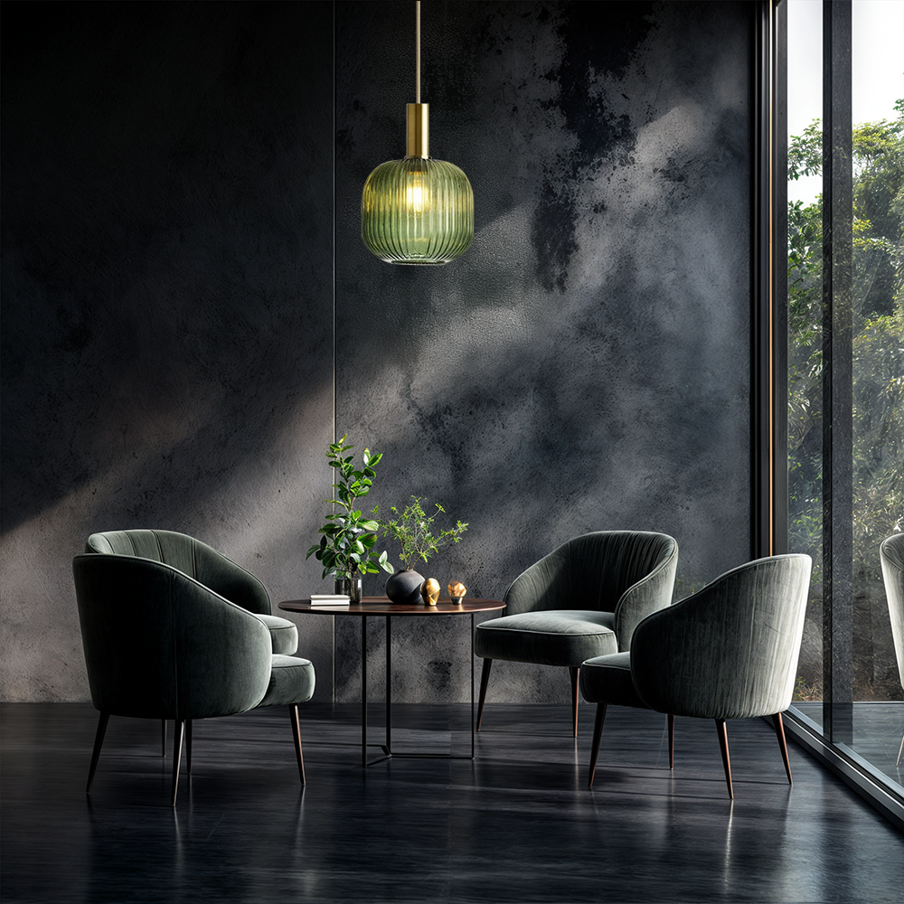 Marise | Fluted Glass Pendants | Orntli