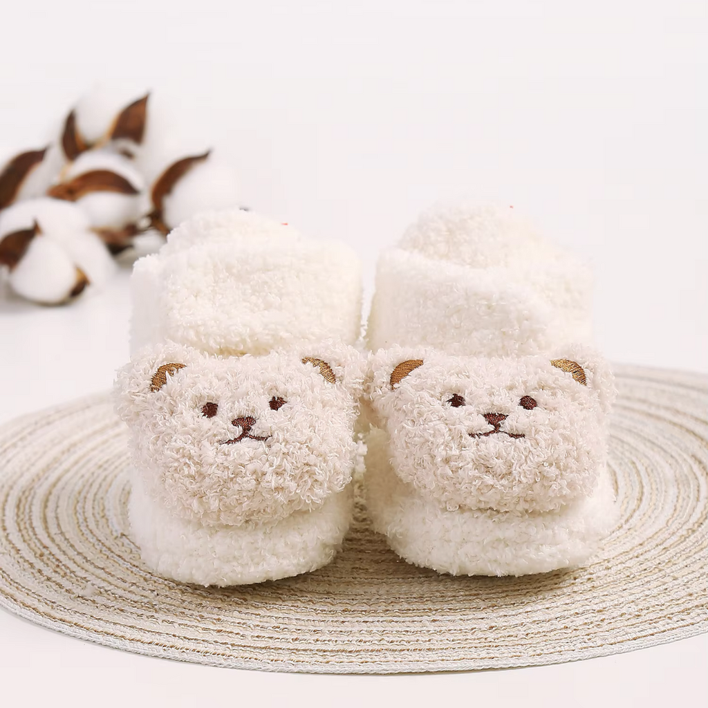 Teddybearssokken | Warme voetjes voor de allerkleinsten