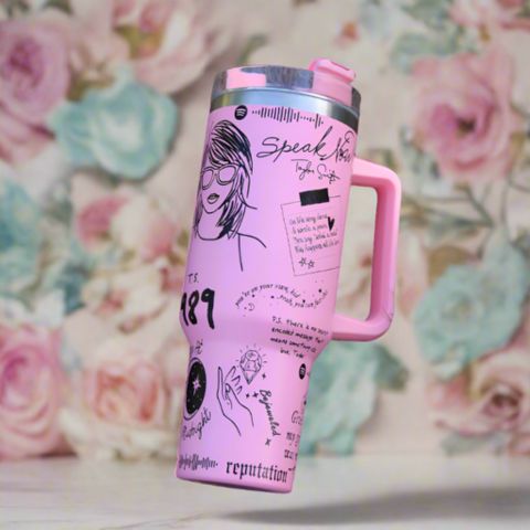 Vaso aislante de acero inoxidable edición limitada Taylor Swift