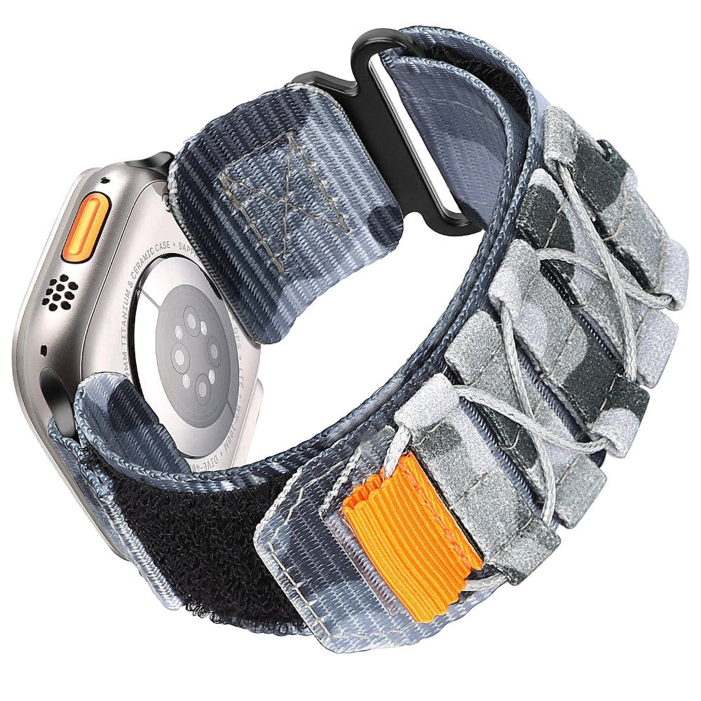 Taktiskt nylonband för Apple Watch