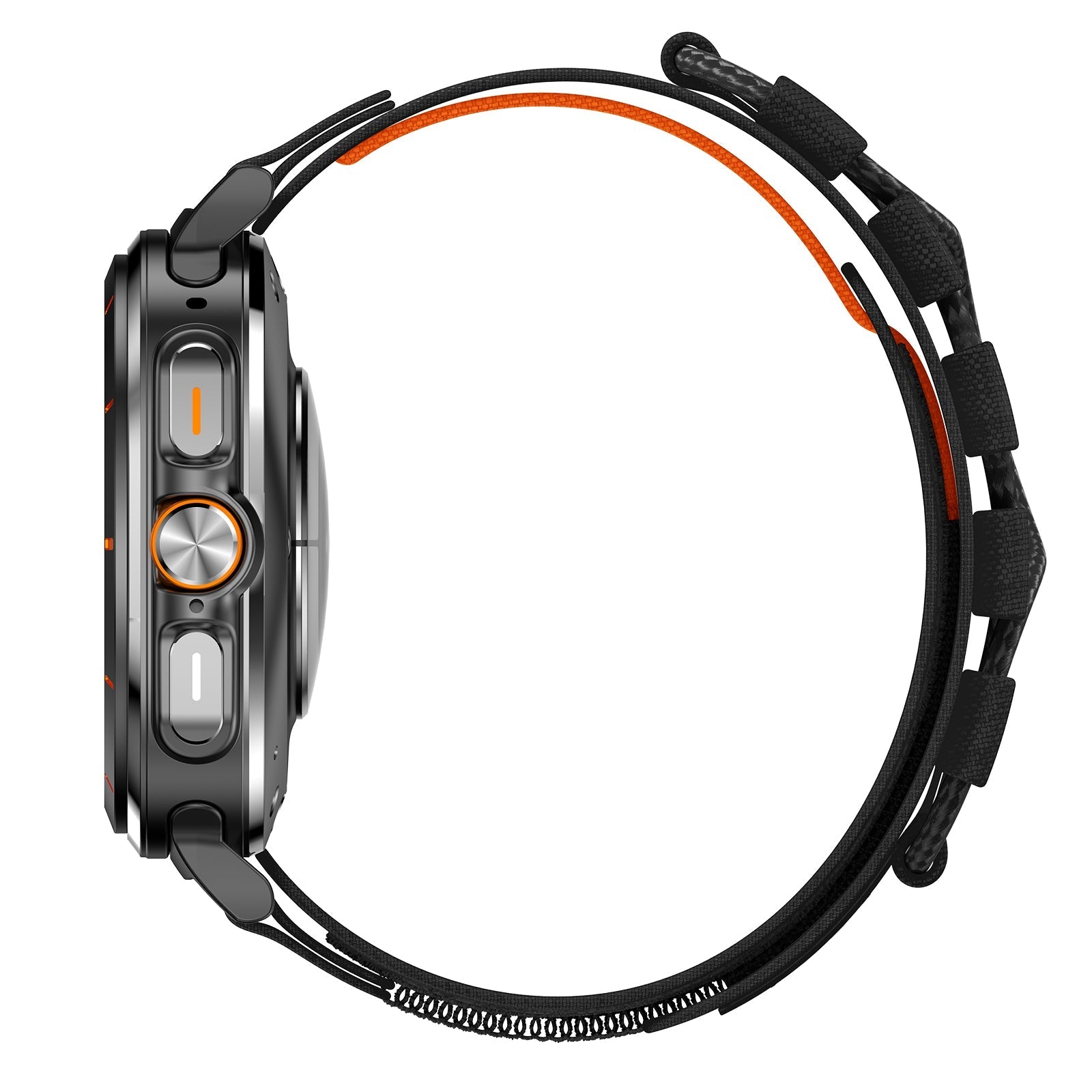 Uppgraderat slitstarkt nylonarmband för Samsung-klocka Ultra