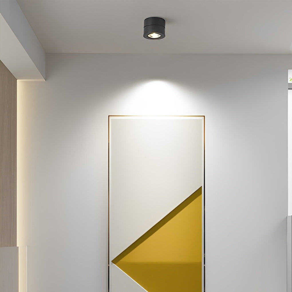 Aurelle | Nordijska okrugla sklopiva podesiva LED ugradbena stropna reflektorska svjetiljka | Orntli