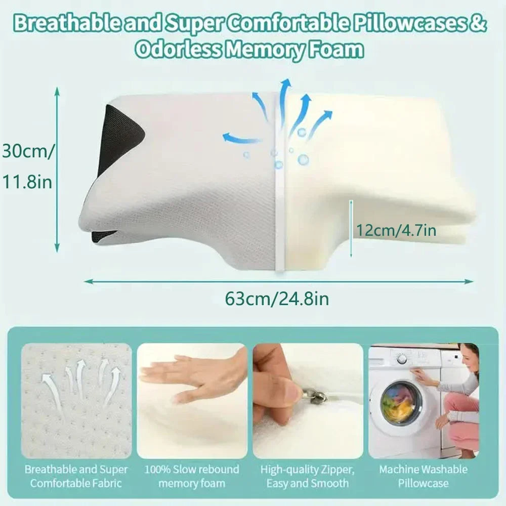 Orthopedic Cervical Neck Pillow For Neck Comfort And Support