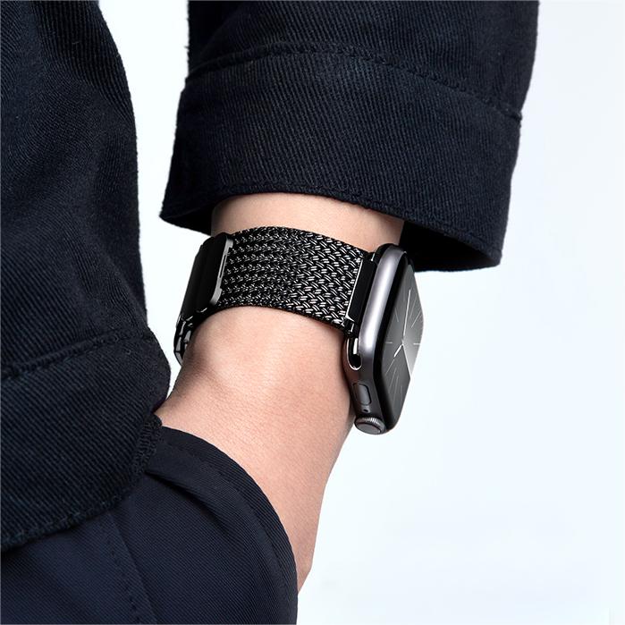 Pletený magnetický pásek pro Apple Watch