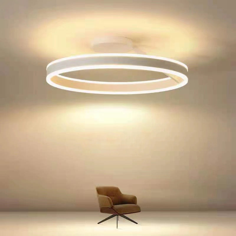 ArishaGlow - Elegantní LED stropní lampa v zlaté a kovové barvě