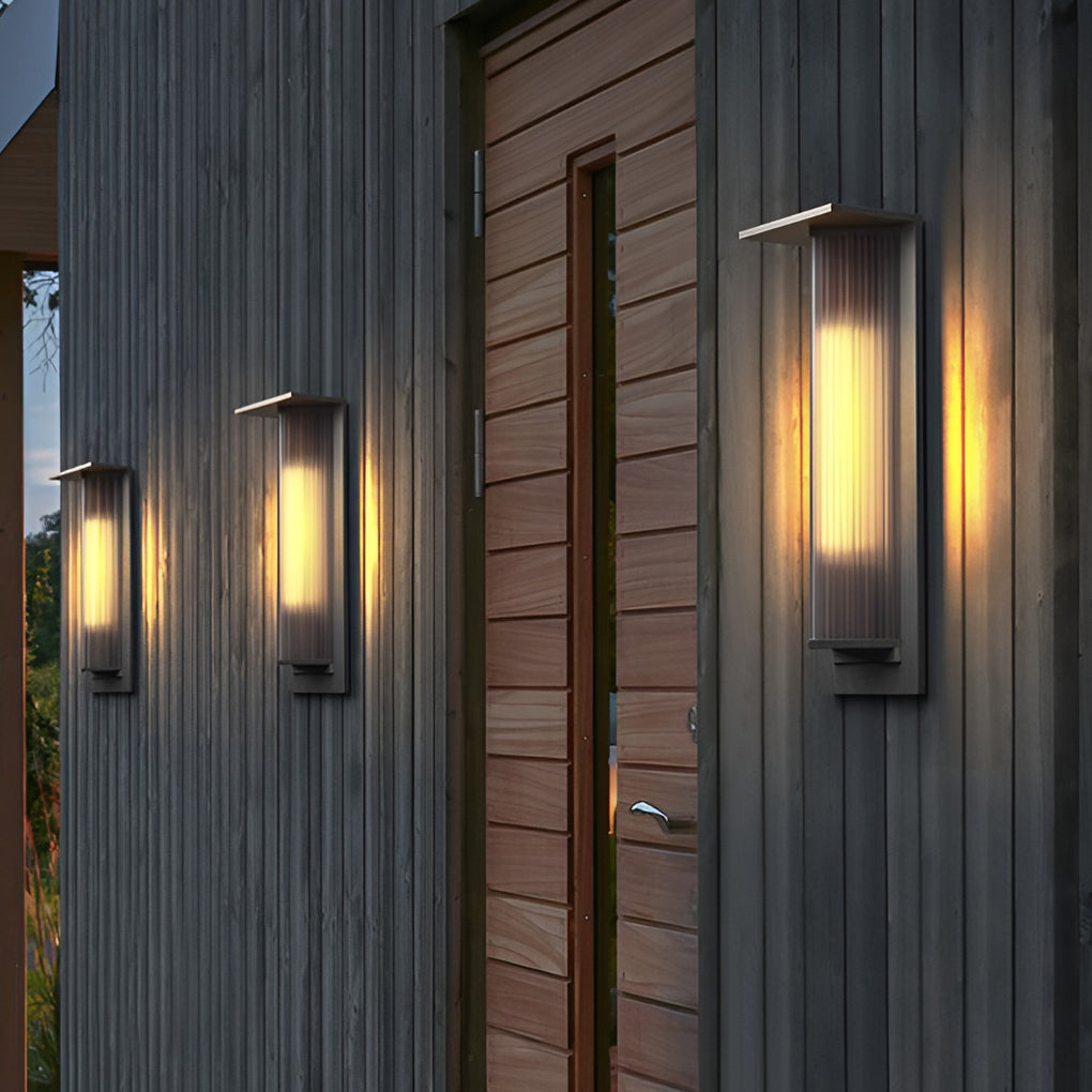 Waterproof LED Solar Vintage Outdoor Wall Light Fixture Wall Lamp - Lamp Outdoor
