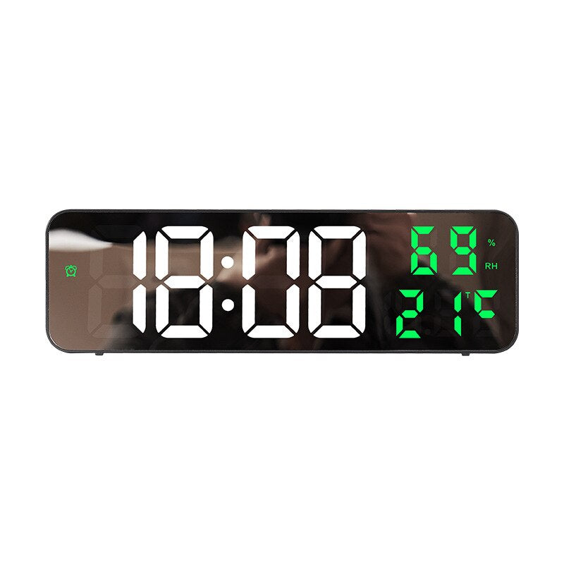 Timesense - Jam dinding LED pintar dengan pemantauan iklim