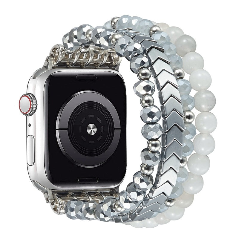 Moda Elastik Esnek Kayış Apple Watch için