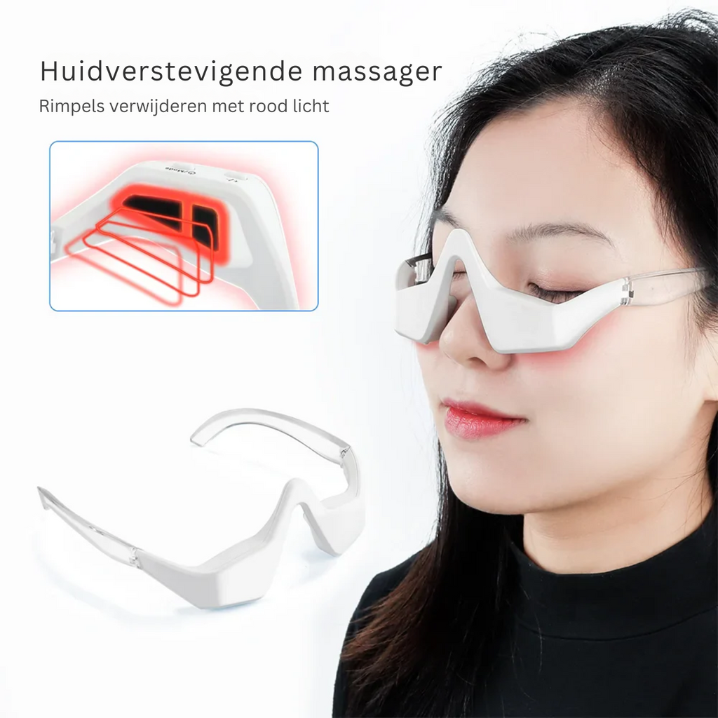 Lunettes de luminothérapie rouge - Réduit les cernes et rajeunit !