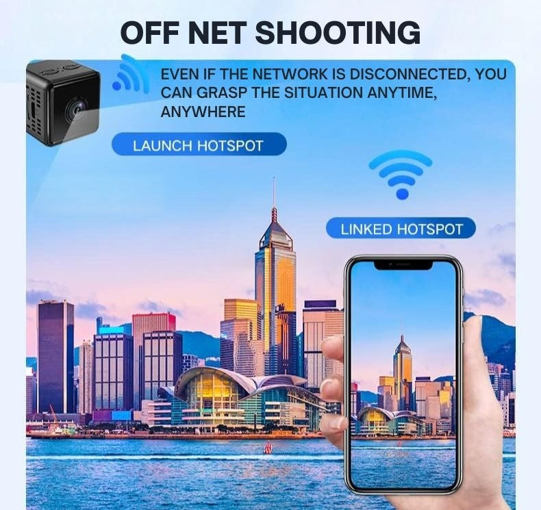 Kamera Keselamatan WiFi Tanpa Wayar NovaGuard 1080P, Tahan Cuaca dan Dikawal Melalui Aplikasi