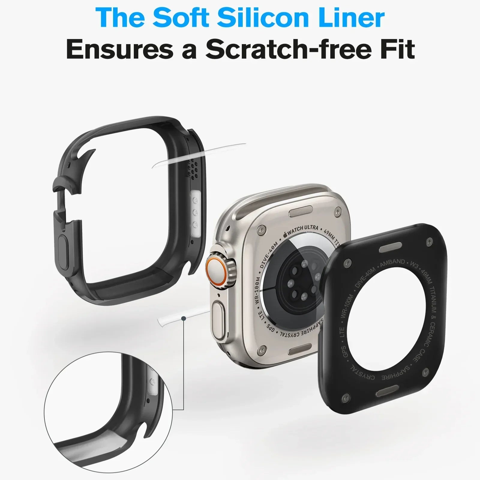 Robust etui til Apple Watch