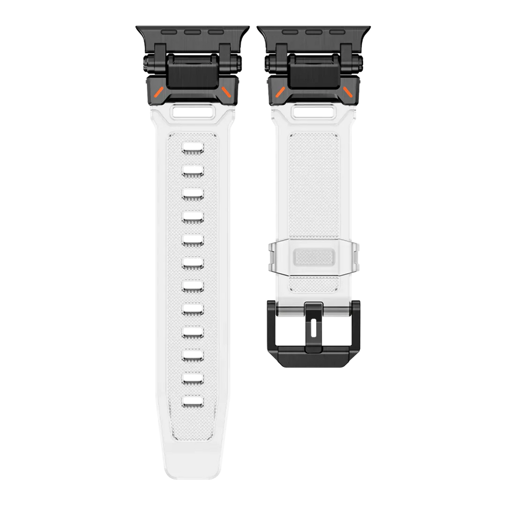 Új titán fém fej szilikon szíj Apple Watch-hoz