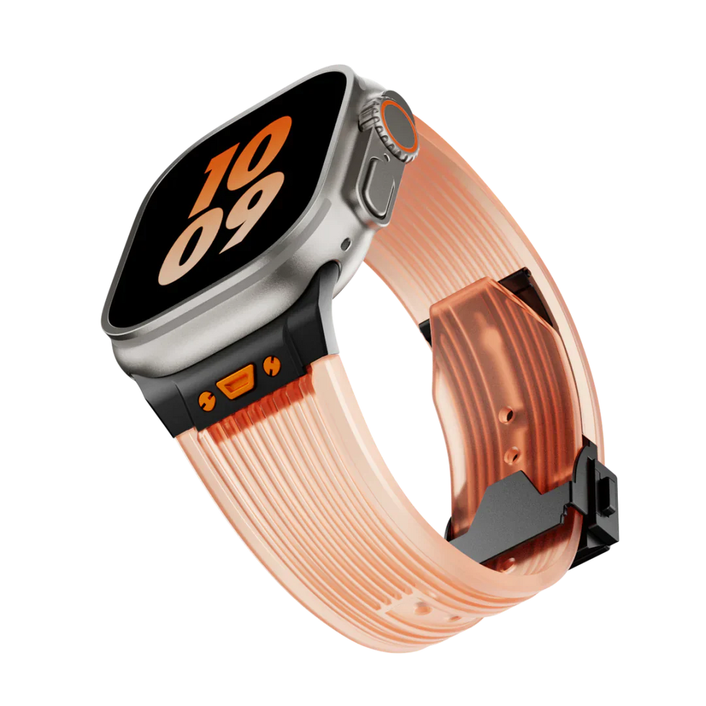 HB99 Transparent silikonarmband för Apple Watch