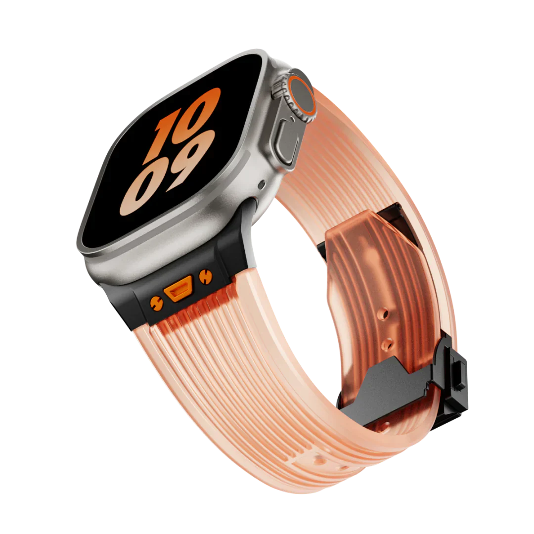 HB99 Transparent silikonarmband för Apple Watch