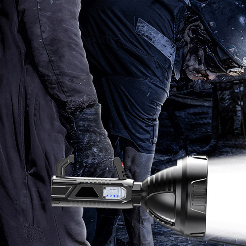 LumenPro Torcia Portatile Ricaricabile a Faretto