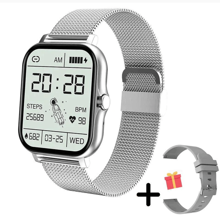 Montre intelligente élégante multifonctionnelle AuraPulse pour femmes