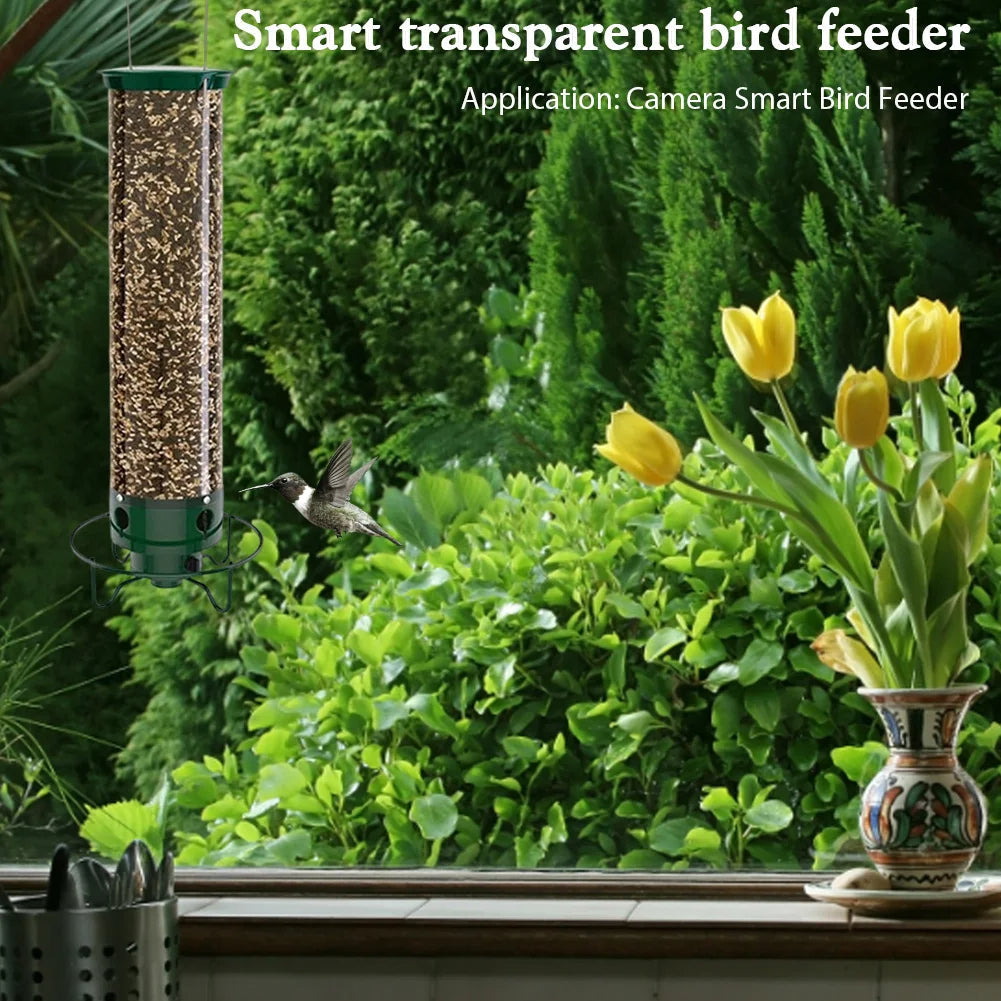 防松鼠后院户外鸟类喂食器