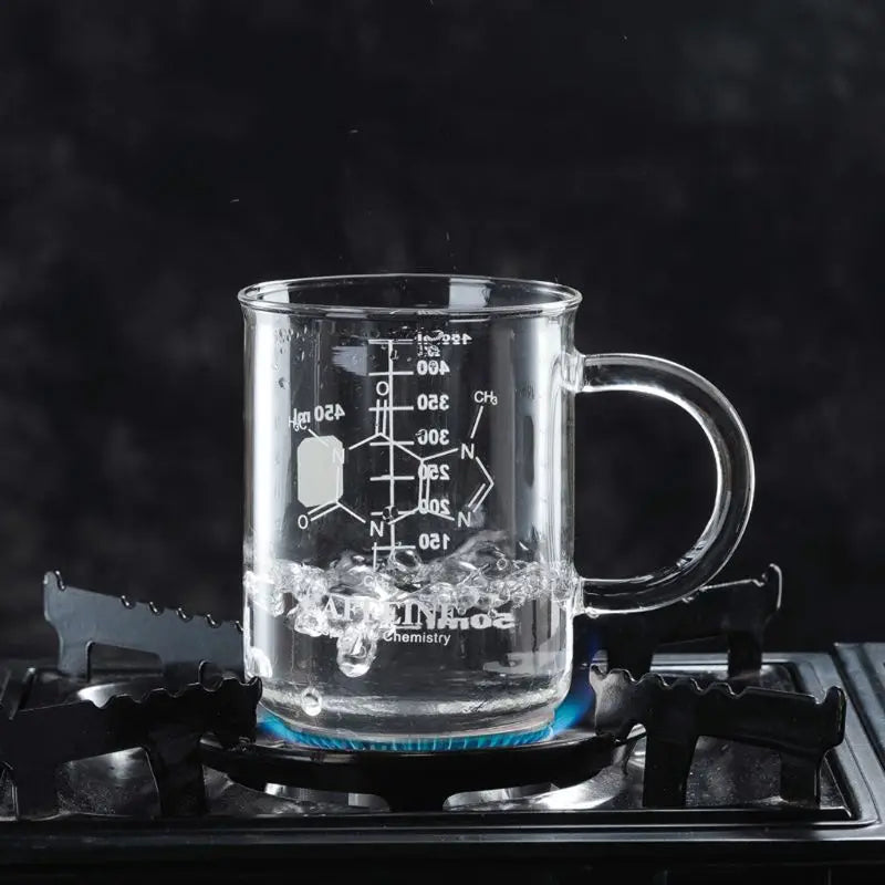 Kubek z motywem cząsteczki kofeiny Chemist's Brew