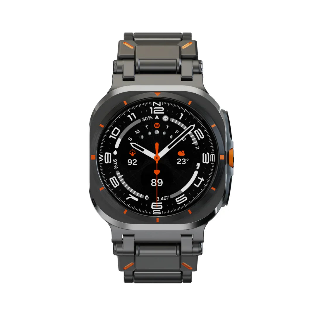 Explorer titanium band voor Samsung Galaxy Watch Ultra