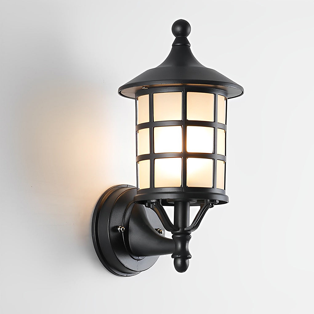 Lancelot Round Outdoor Wall Lamp — Vintage European Sconce