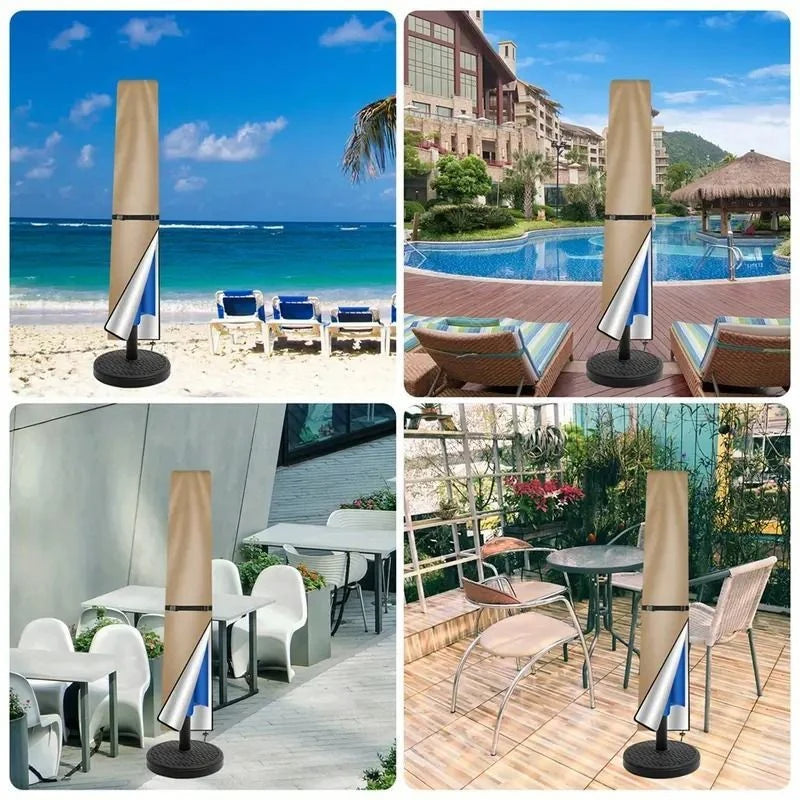 Copertura Impermeabile per Ombrellone per Uso Esterno Accessori da Giardino