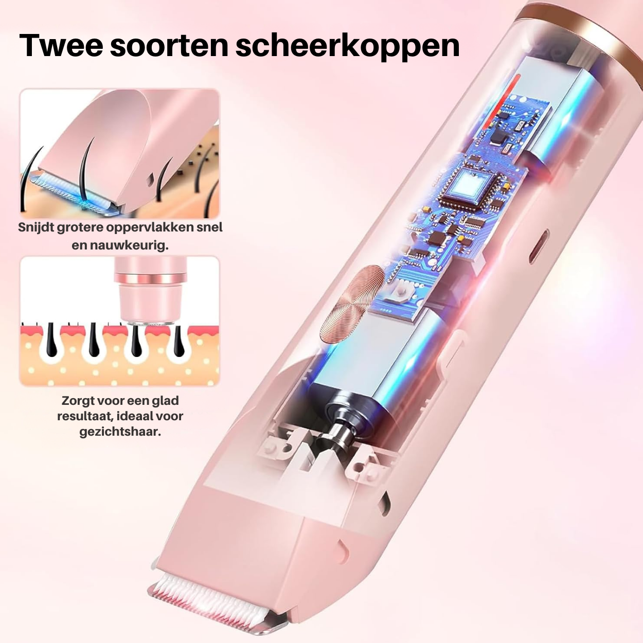 Vrimlo Electra Barbermaskine | Alt-i-en Kvindelig Barbermaskine