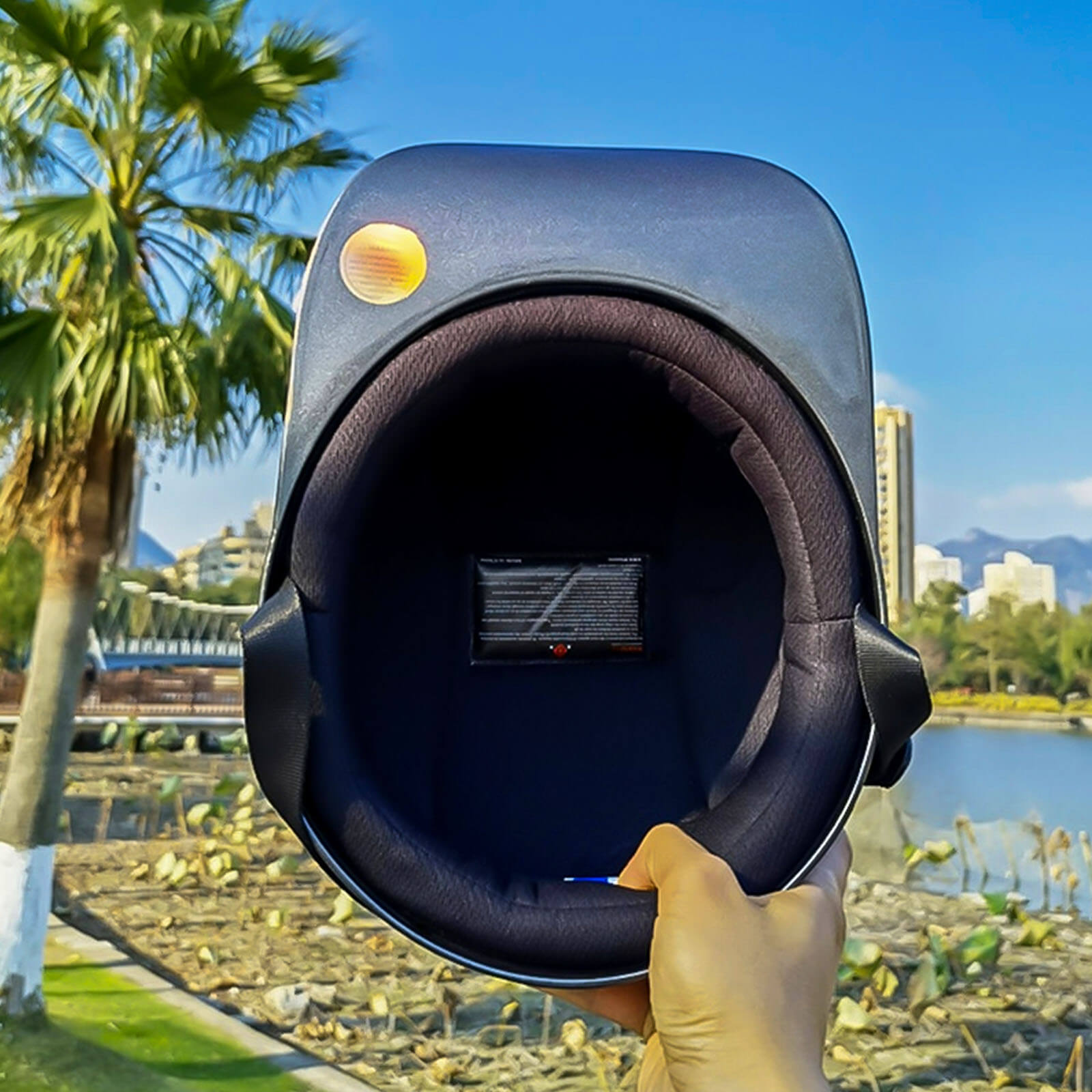 קסדת אופנוע כובע בייסבול - מאושרת DOT