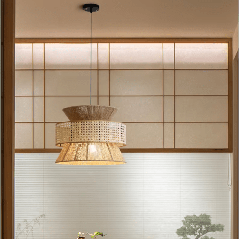 Hemp Rope Chandelier by Kirrea | Orntli