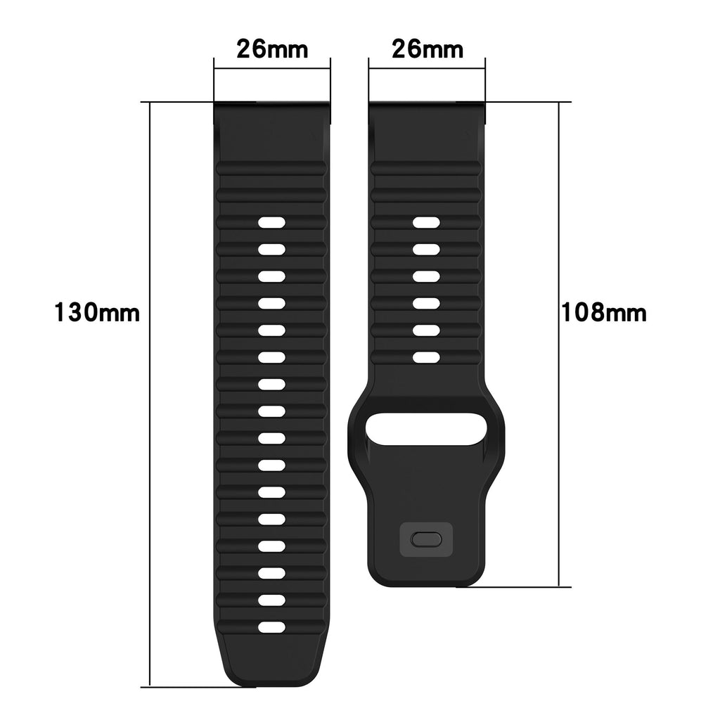 Tali Getah Silikon Pro Untuk Garmin Fenix 8 7X 6X