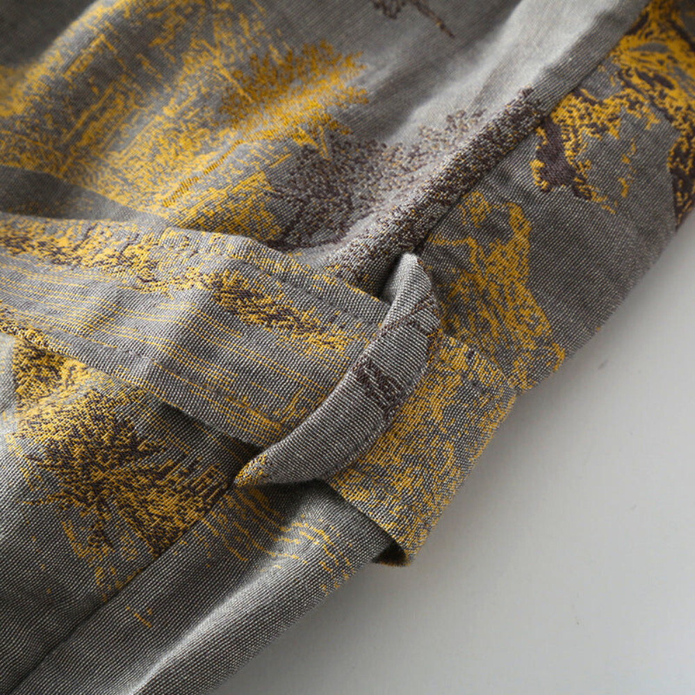 Harborwood Rustieke Katoenen Kimono Badjas Van Zuiver Katoen