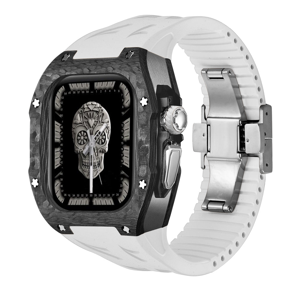 Kit de rénovation boîtier en fibre de carbone RM7006 pour Apple Watch Ultra
