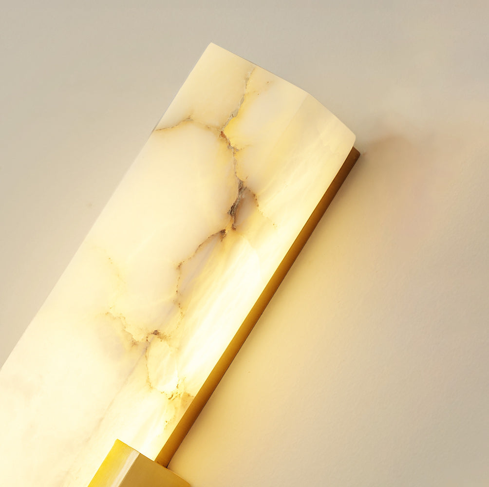 Applique en albâtre - Éclairage au design moderne et lumière d’ambiance