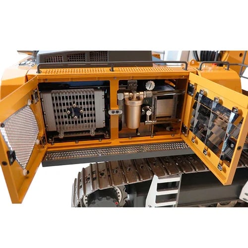 Hydraulisk fuldmetal gravemaskine 1:14 skala model G308H klar til brug