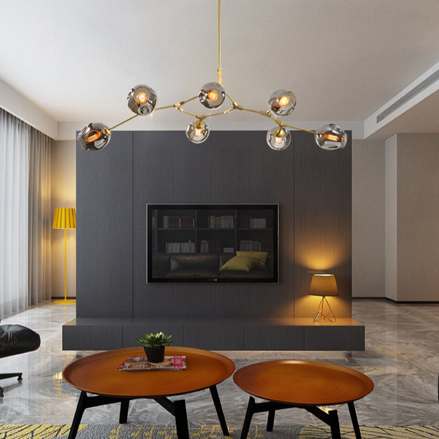 Kirae Clear Bubble Glass Pendant Light — Nordic Modern Style