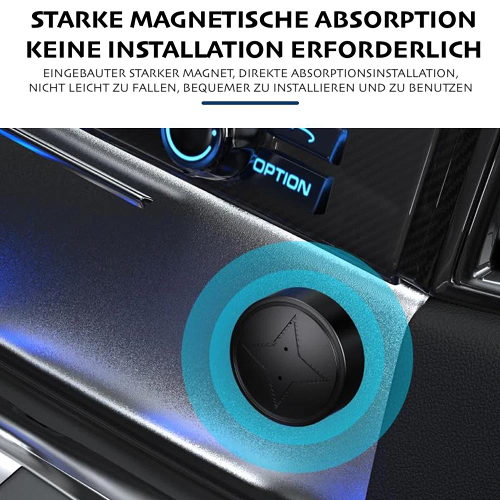 PulseTrack Mini magneettinen GPS-paikannin reaaliaikaiseen ajoneuvon seurantaan
