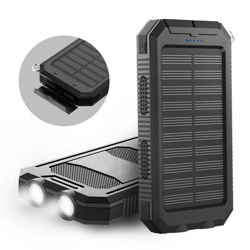 Waterproof Solar Charger External Power Bank 500000mAh