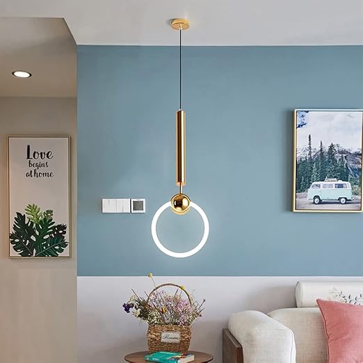 Elegantní – severská závěsná lampa s jednoduchým designem